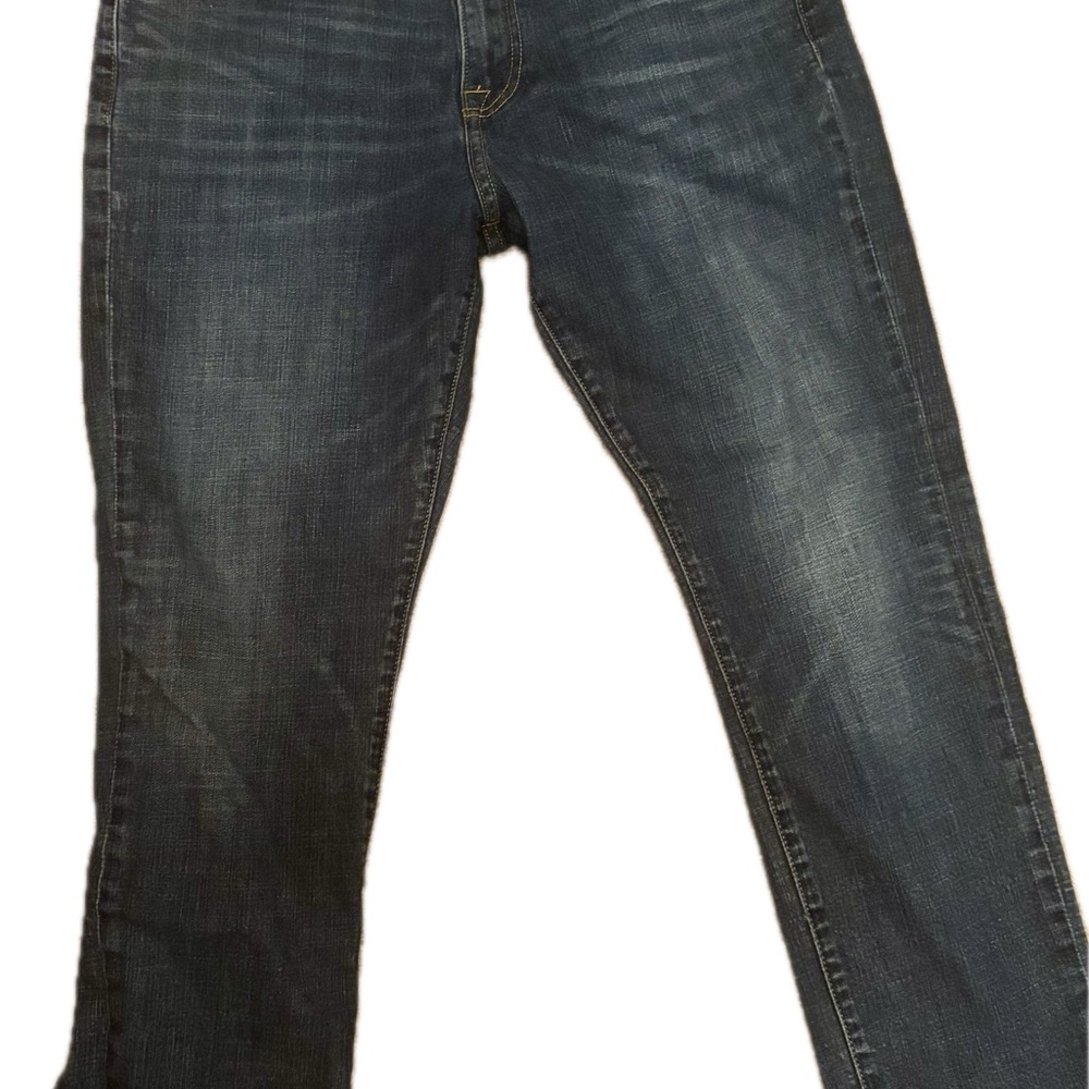 Lucky Brand Men's Dark Blue Straight Jeans